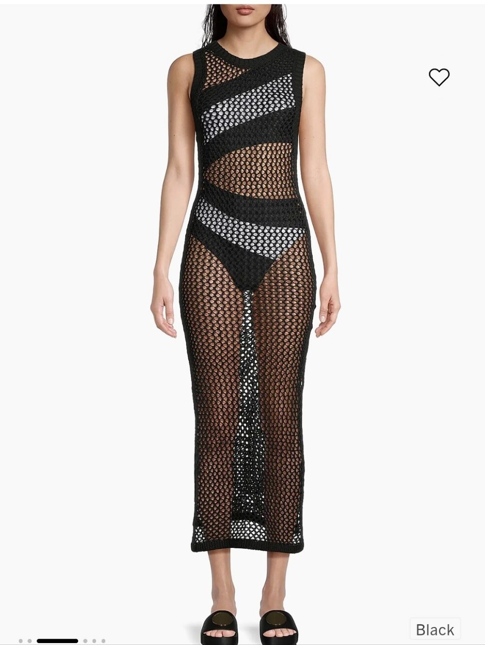 Beach Riot
Holly Net Cover-Up Midi-Dress.